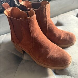 Lucky Brand Women's Heeled Boots - Brown